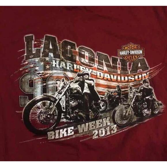Harley Davidson Men’s MD Graphic T-shirt - Picture 2 of 4